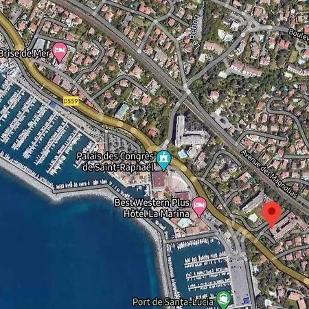 Appartamento Face Au Port Santa Lucia à Pieds, Calme, Wifi
